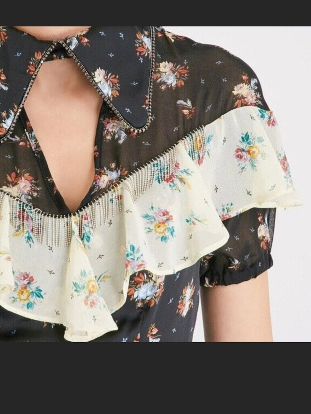 TopShop Rodeo Frill Western Dress - Picture 4 of 9